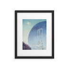 kay nielsen Well mind and hold tight by my shaggy coat and then there's nothing to fear said the Bea Framed Art Print Gallery Image 5