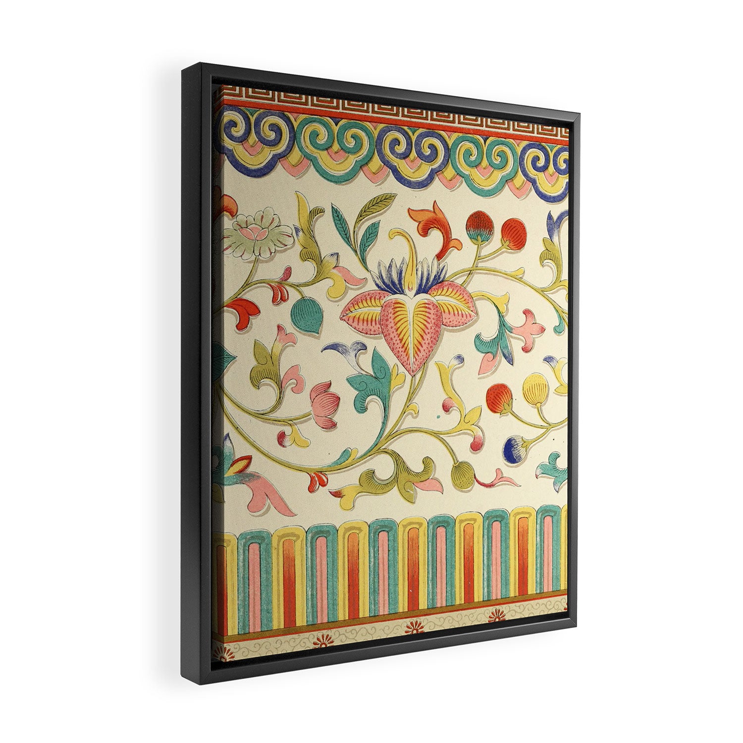 Owen Jones-William Morris Framed Canvas Print Gallery Image 2