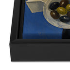 Still Life with Sardines and Citrus Framed Canvas Print Gallery Image 3