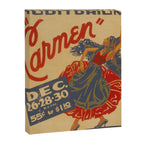 Vintage travel poster opera carmen Canvas Print Gallery Image 6