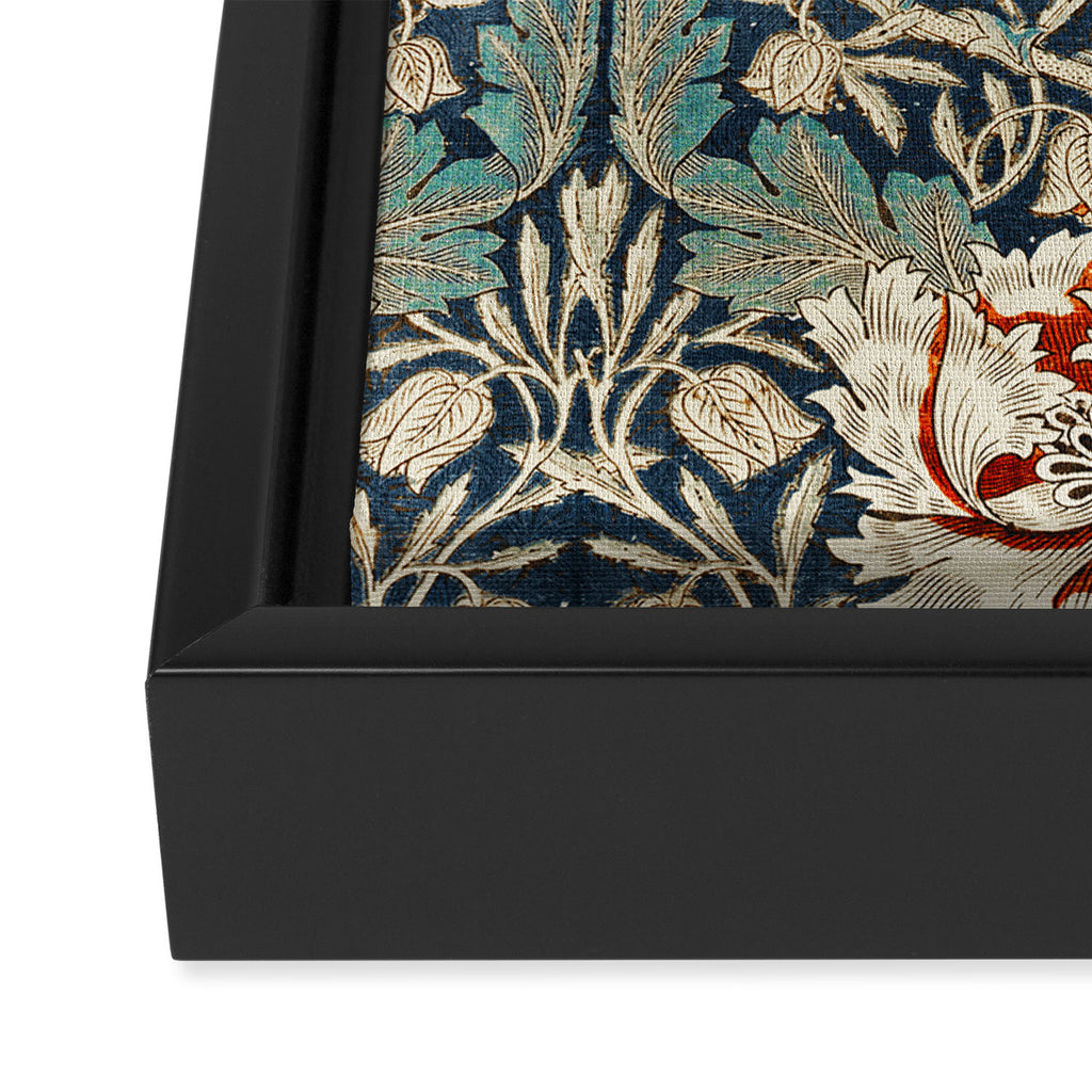 William Morris Honeysuckle  1876 Framed Canvas Print Gallery Image 3