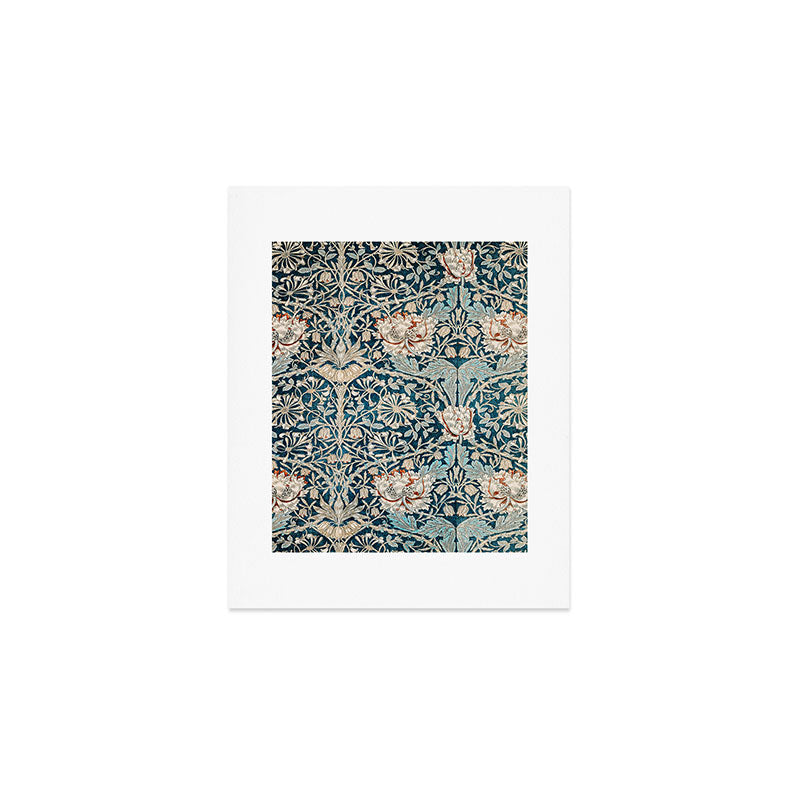 William Morris Honeysuckle pattern 1876 Art Print Gallery Image 1