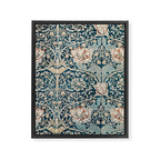 William Morris Honeysuckle pattern 1876 Framed Canvas Print Gallery Image 8