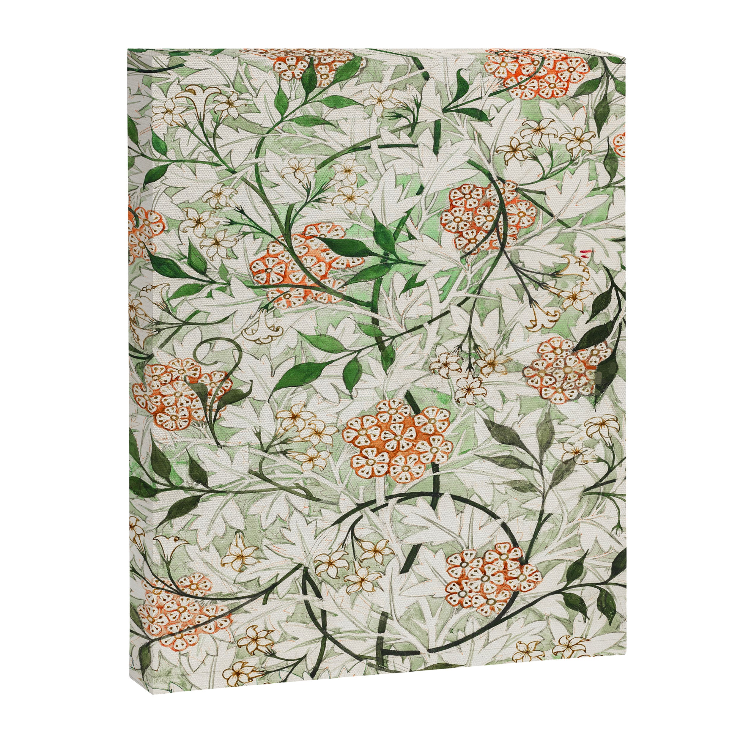 William Morris Jasmine Canvas Print Gallery Image 8