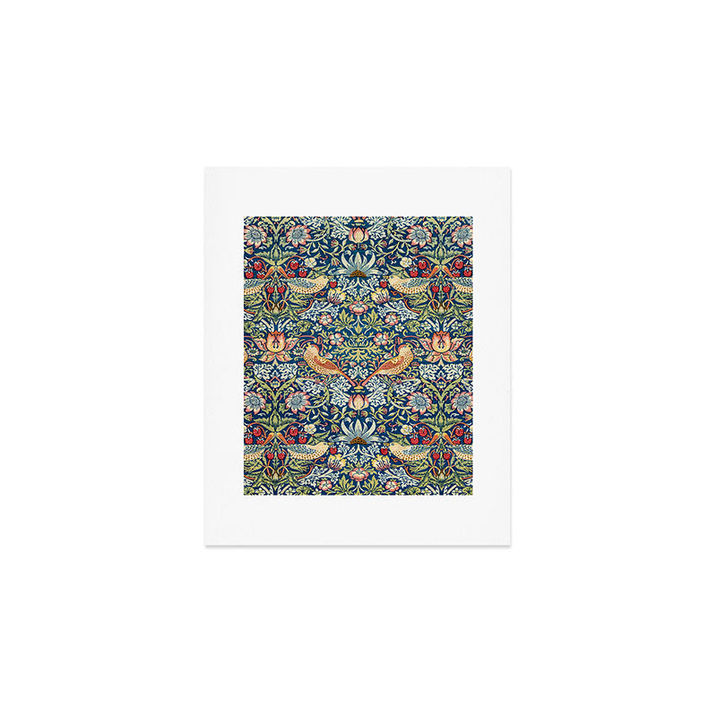 William Morris  Strawberry Thief Art Print Gallery Image 1