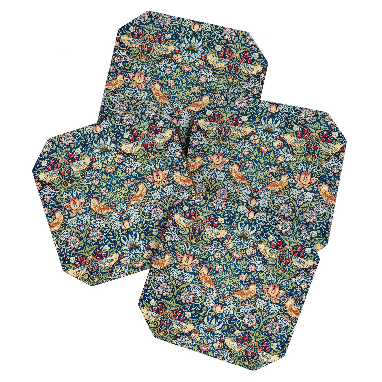 William Morris  Strawberry Thief Coaster Gallery Image 1