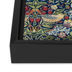William Morris  Strawberry Thief Framed Canvas Print Gallery Image 3