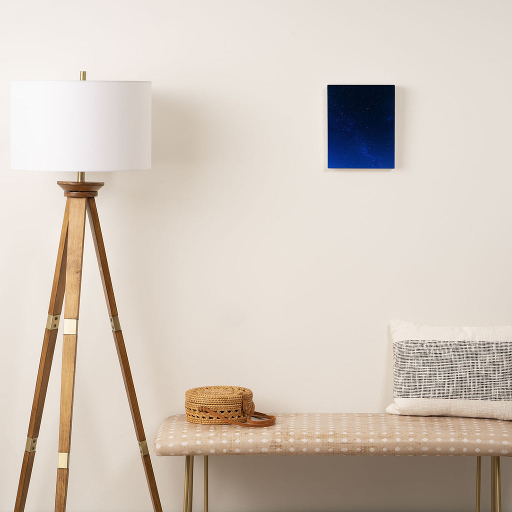 Blue Night Sky (Color) Canvas Print Gallery Image 2