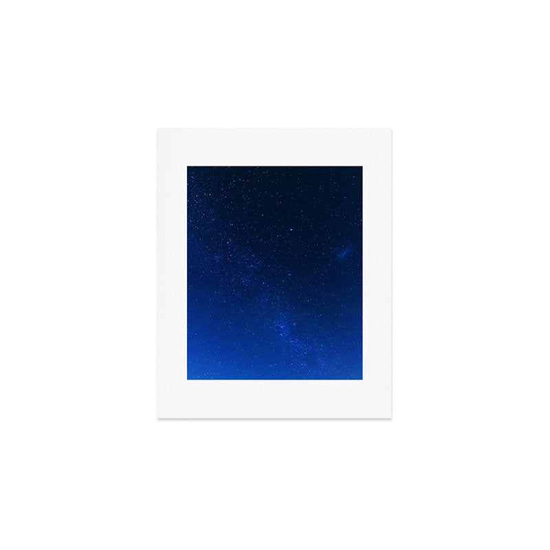 Blue Night Sky (Color) Art Print Gallery Image 1