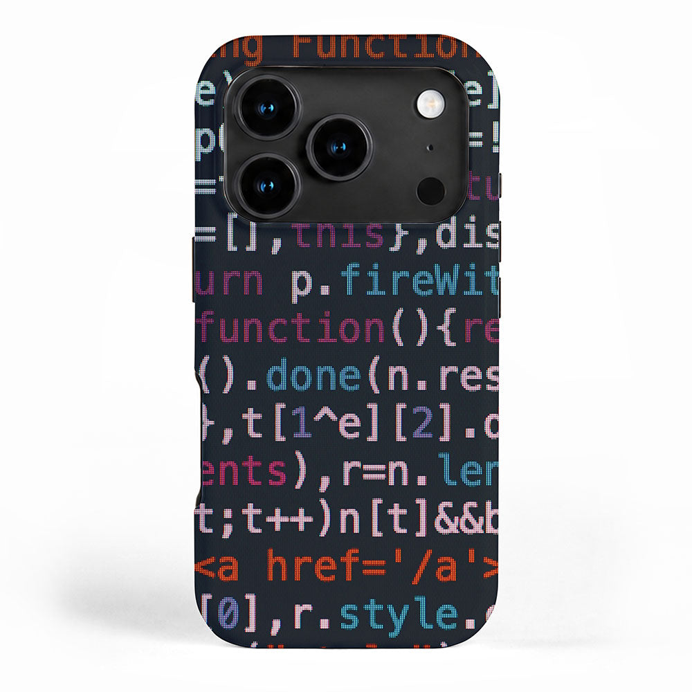 Computer Science Code iPhone Case Gallery Image 1