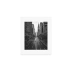 New York City (Black and White) Art Print Gallery Image 1