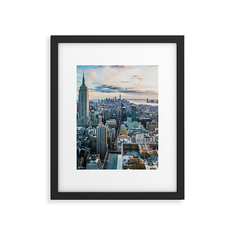 New York City (Color) Framed Art Print Gallery Image 5