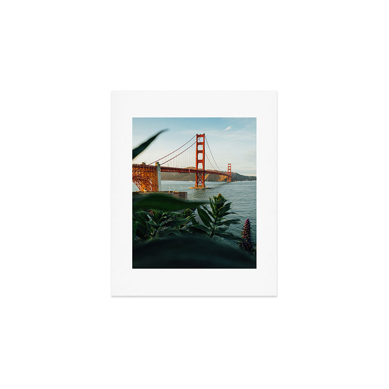 San Francisco Bridge Plant (Color) Art Print Gallery Image 1
