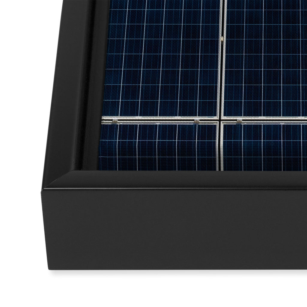 Solar Panel Pattern (Color) Framed Canvas Print Gallery Image 3