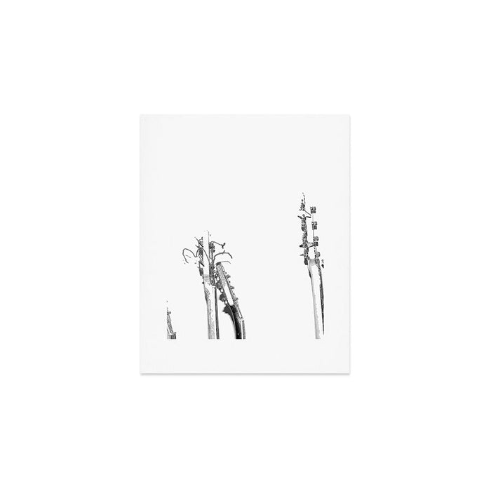 The Guitars (Black and White) Art Print Gallery Image 1
