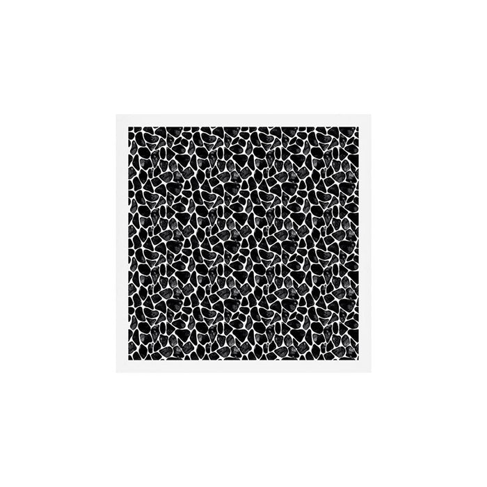 Black and White Cowprint  Art Print Gallery Image 1