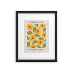 Honolulu Flower Market Framed Art Print Gallery Image 5