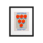 Retro Wall Art | Amsterdam Flower Market | Matisse Print | Printable Framed Art Print Gallery Image 5