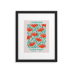 Retro Wall Art | London Flower Market | Matisse Print | Printable Framed Art Print Gallery Image 5