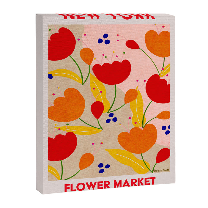 Retro Wall Art | New York Flower Market | Matisse Print | Printable Canvas Print Gallery Image 1