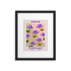 Retro Wall Art | Tokyo Flower Market | Matisse Print | Printable Framed Art Print Gallery Image 5