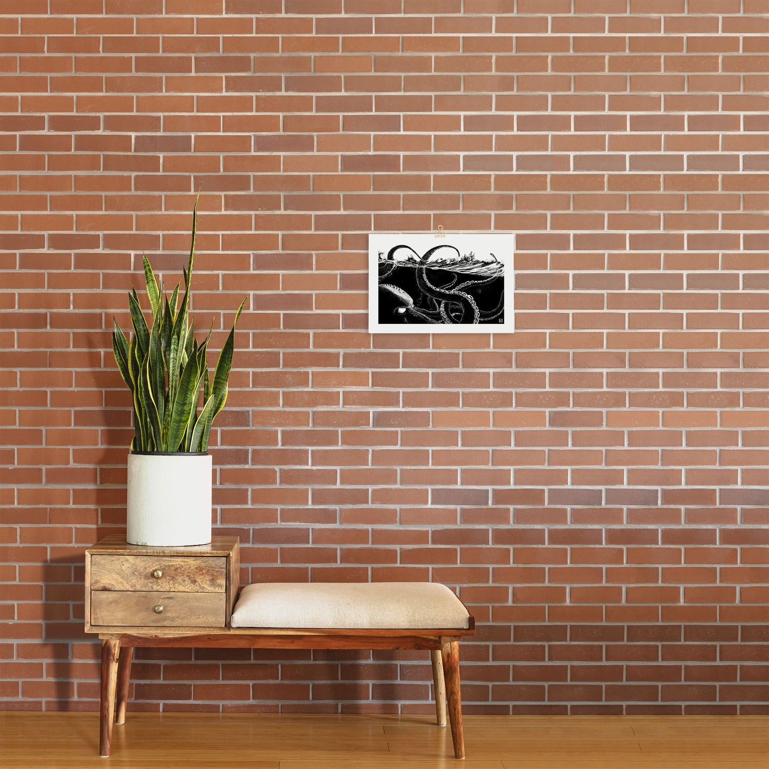 Kraken Rules the Sea Art Print Gallery Image 2