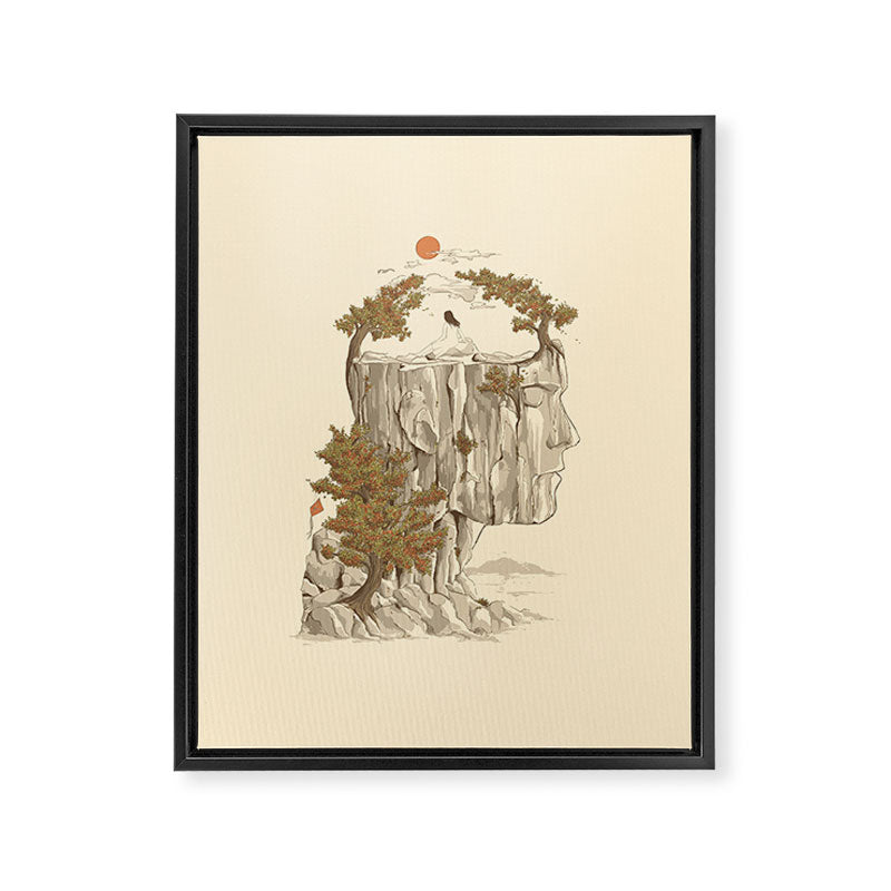A Beautiful Mind Framed Canvas Print Gallery Image 8