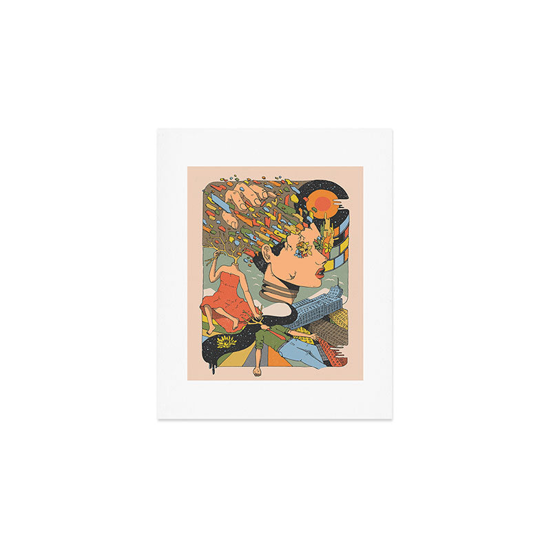 A Shattered Mind Art Print Gallery Image 1