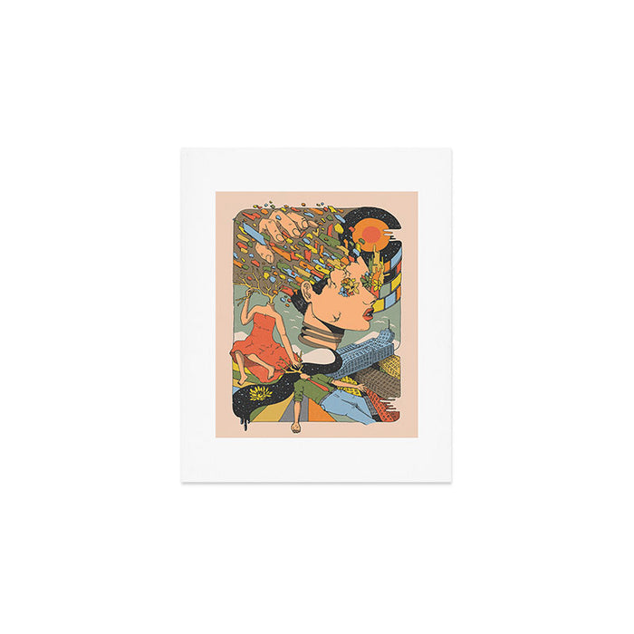 A Shattered Mind Art Print Gallery Image 1