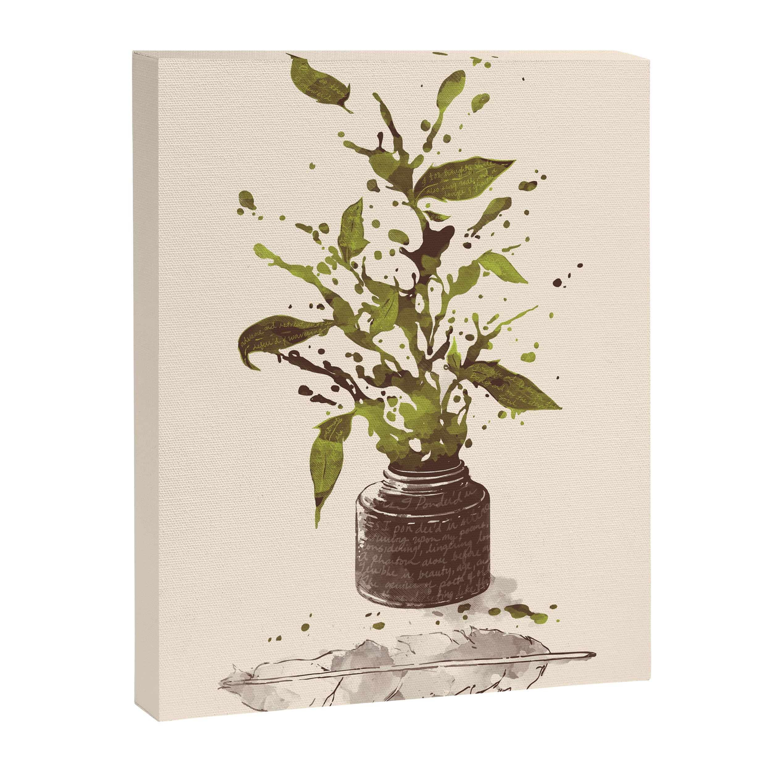 A Writer's Ink Canvas Print Gallery Image 6