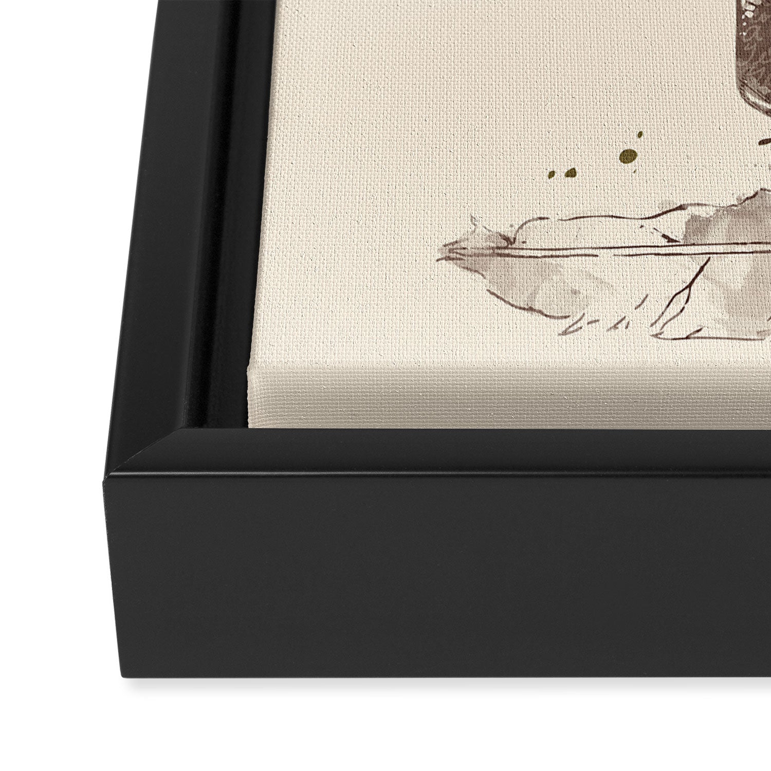 A Writer's Ink Framed Canvas Print Gallery Image 3