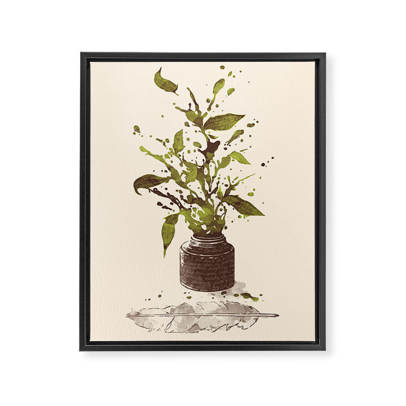 A Writer's Ink Framed Canvas Print Gallery Image 6
