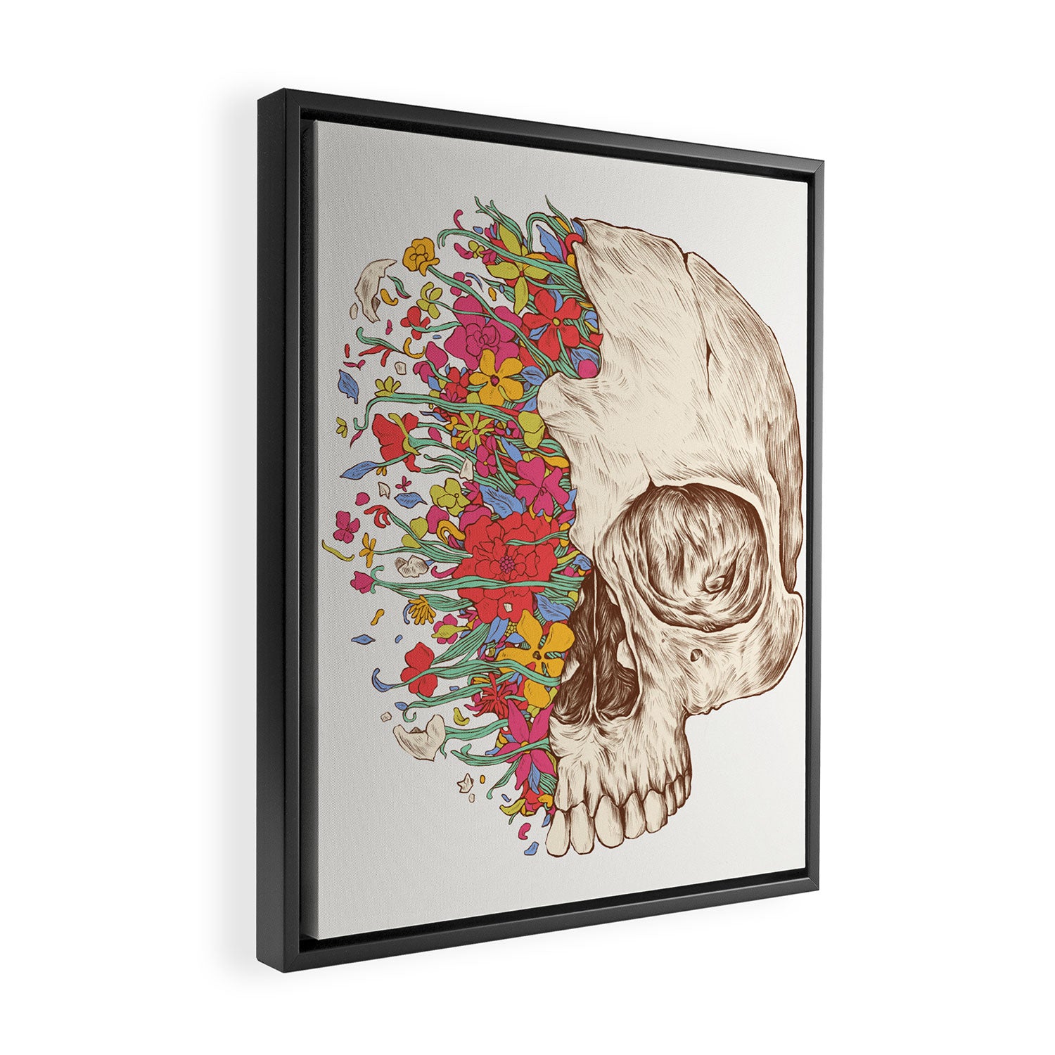 Beauty in Death Framed Canvas Print Gallery Image 2