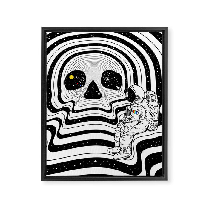 Blackout (Departure) Framed Canvas Print Gallery Image 1