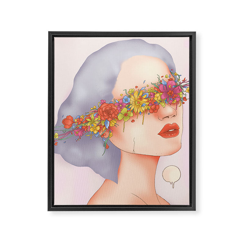 Blinded by Beauty Framed Canvas Print Gallery Image 8