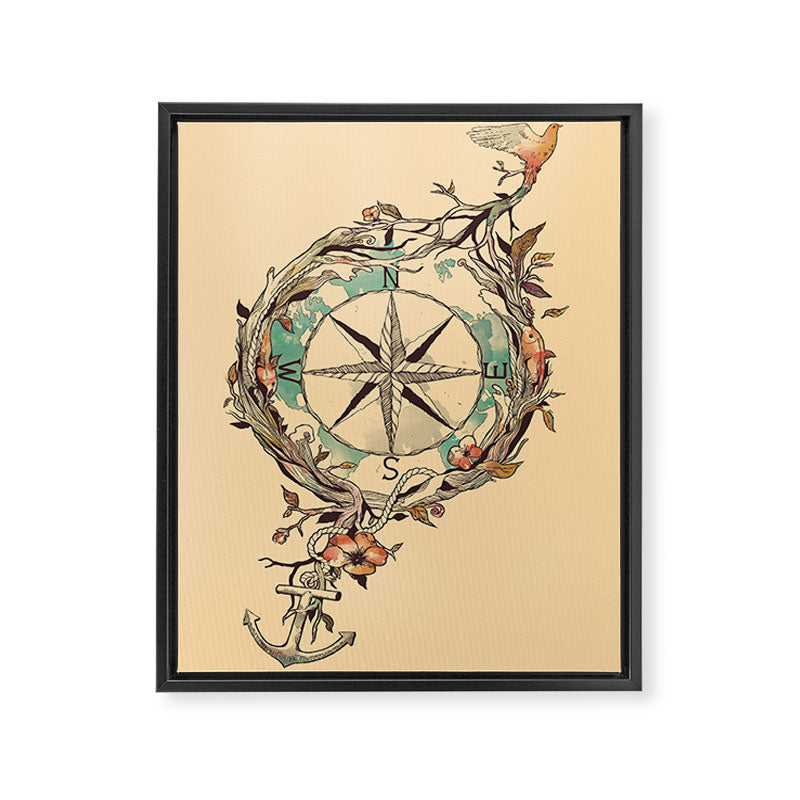 Bon Voyage Framed Canvas Print Gallery Image 6