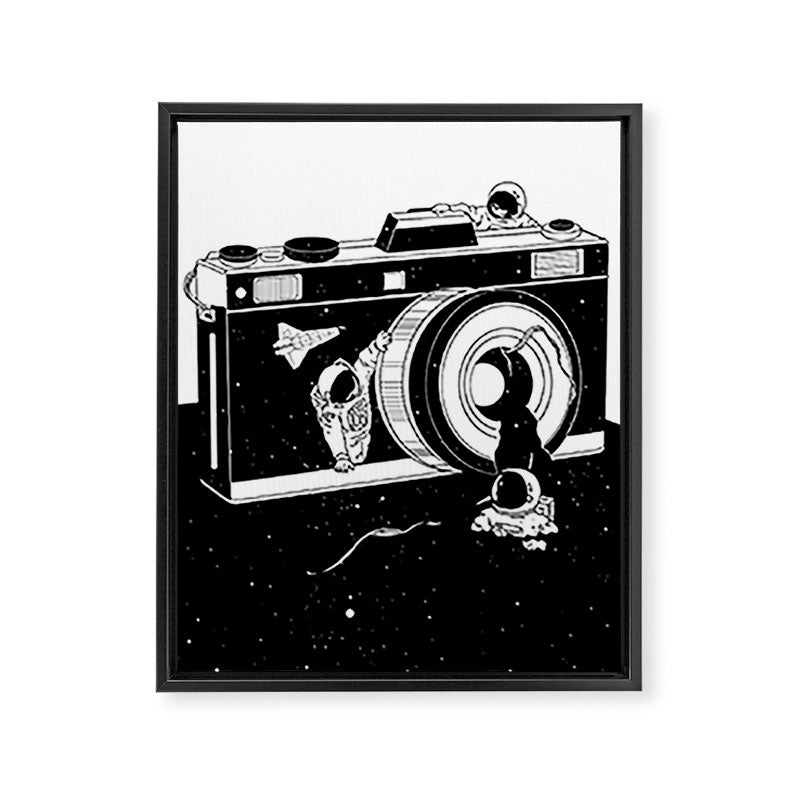 Captured Universe Framed Canvas Print Gallery Image 8