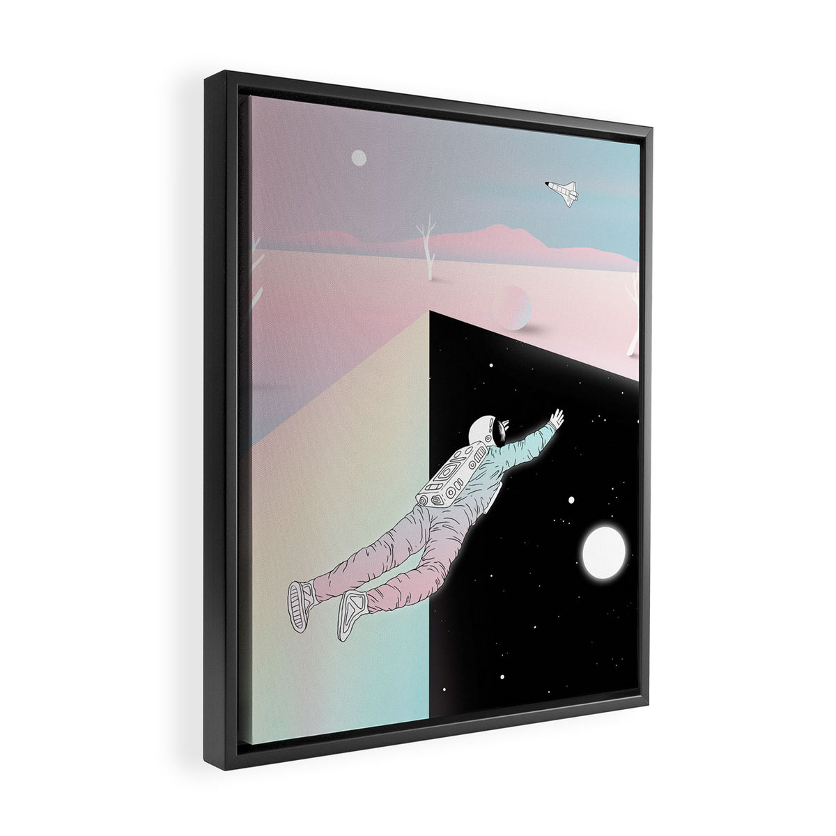 Edge of Existence Framed Canvas Print Gallery Image 2