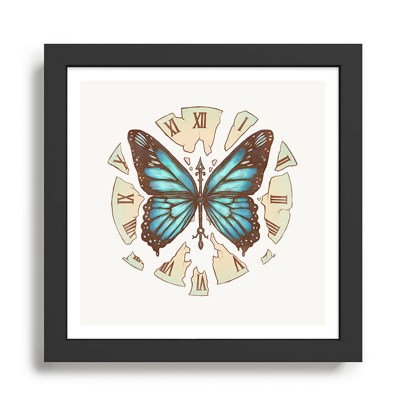 Existence in Time Framed Art Print Gallery Image 1
