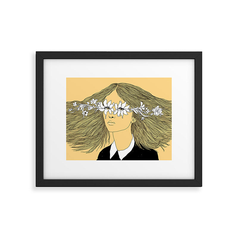 Flowers in My Eyes (Life in a Glimpse) Framed Art Print Gallery Image 5