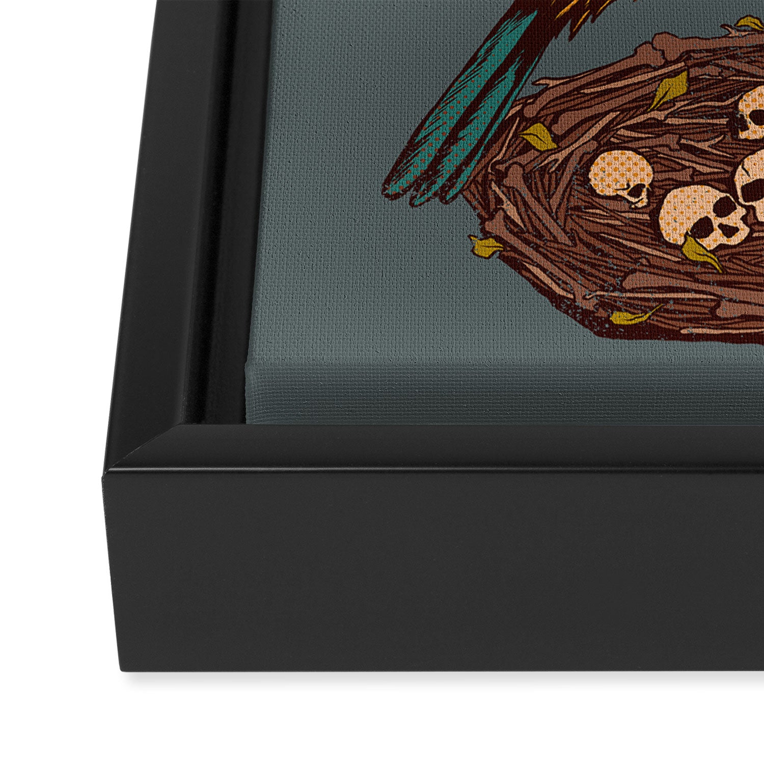 Free Time Framed Canvas Print Gallery Image 3