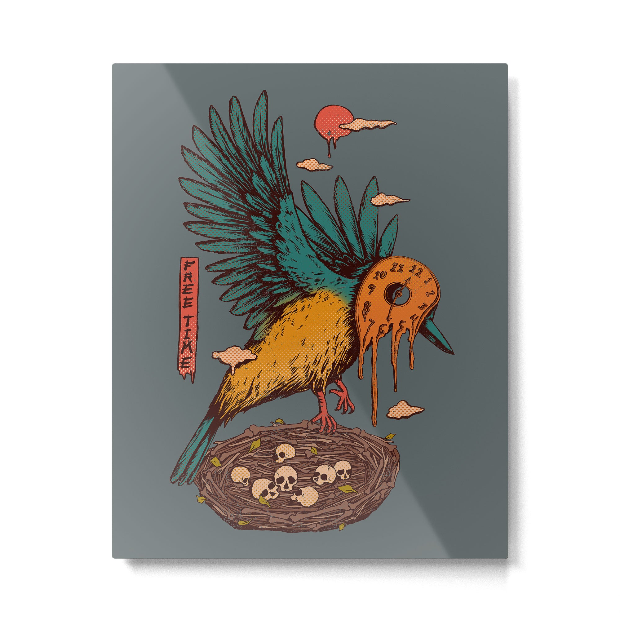 Free Time Metal Print Gallery Image 6