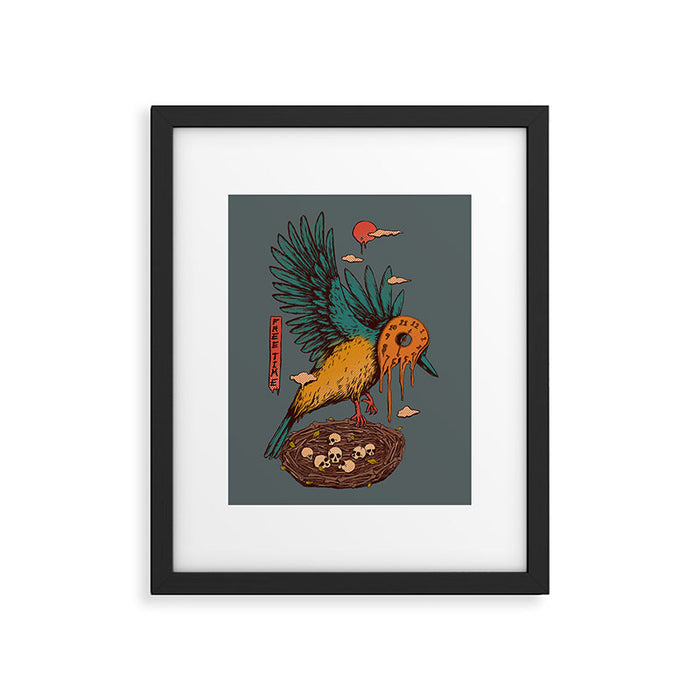 Free Time Framed Art Print Gallery Image 1