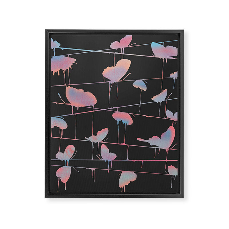 Hanging On for Dear Life Framed Canvas Print Gallery Image 8