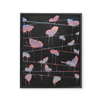 Hanging On for Dear Life Framed Canvas Print Gallery Image 8