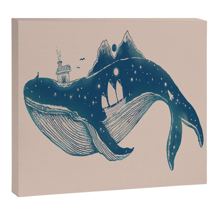 Home (A Whale from Home) Canvas Print Gallery Image 1