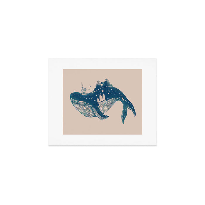 Home (A Whale from Home) Art Print Gallery Image 1
