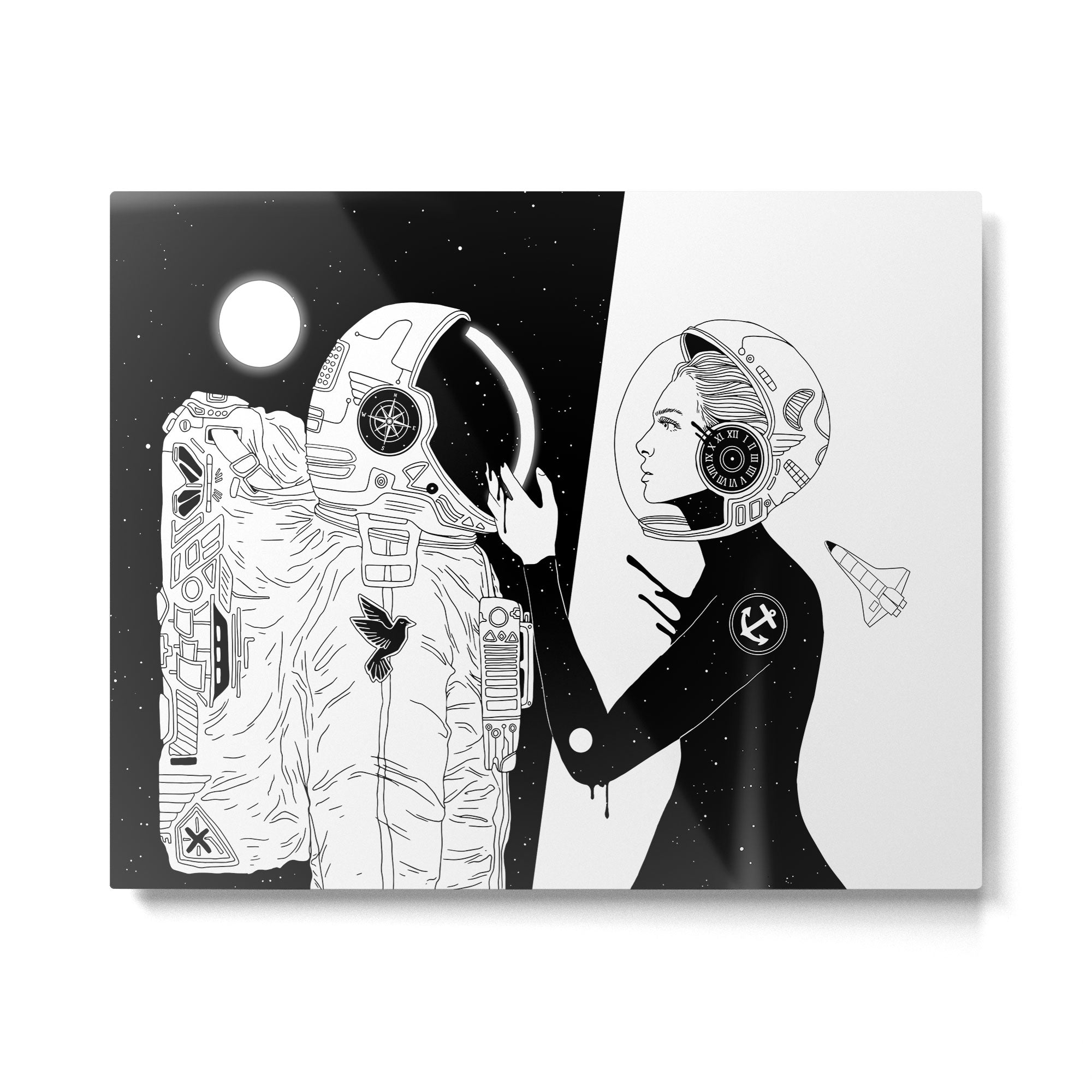 I Found a Space for Us Metal Print Gallery Image 4