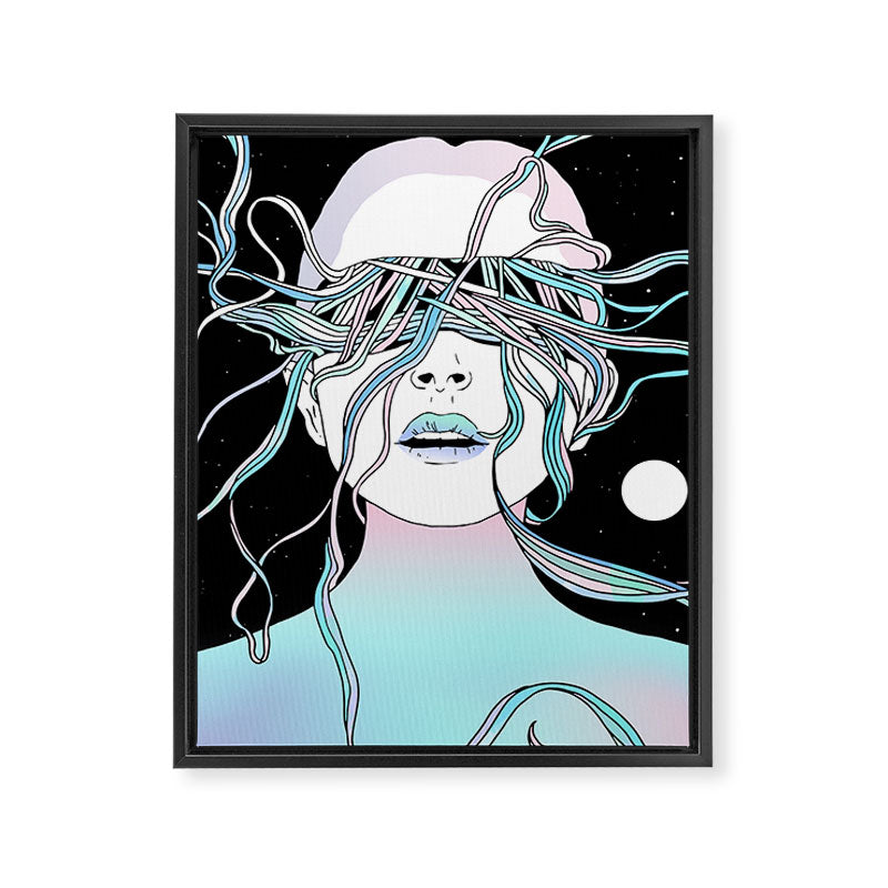 I See My Dreams and Memories Collide Framed Canvas Print Gallery Image 8