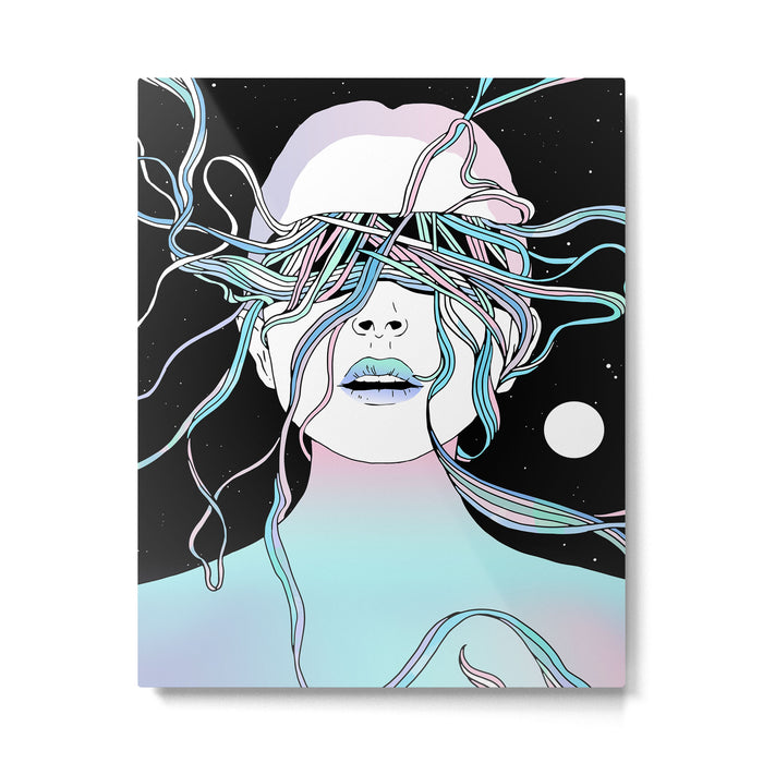 I See My Dreams and Memories Collide Metal Print Gallery Image 1